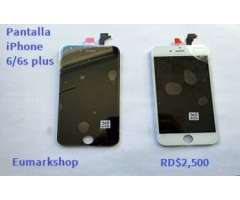 PANTALLA Iphone 6/6S plus $2,500 instalada --EUMARKSHOPu2014