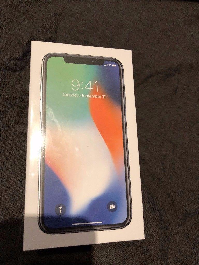 Apple iPhone X (Ten) Brand New Unlocked Apple iPhone X (Ten) Brand New Unlocked