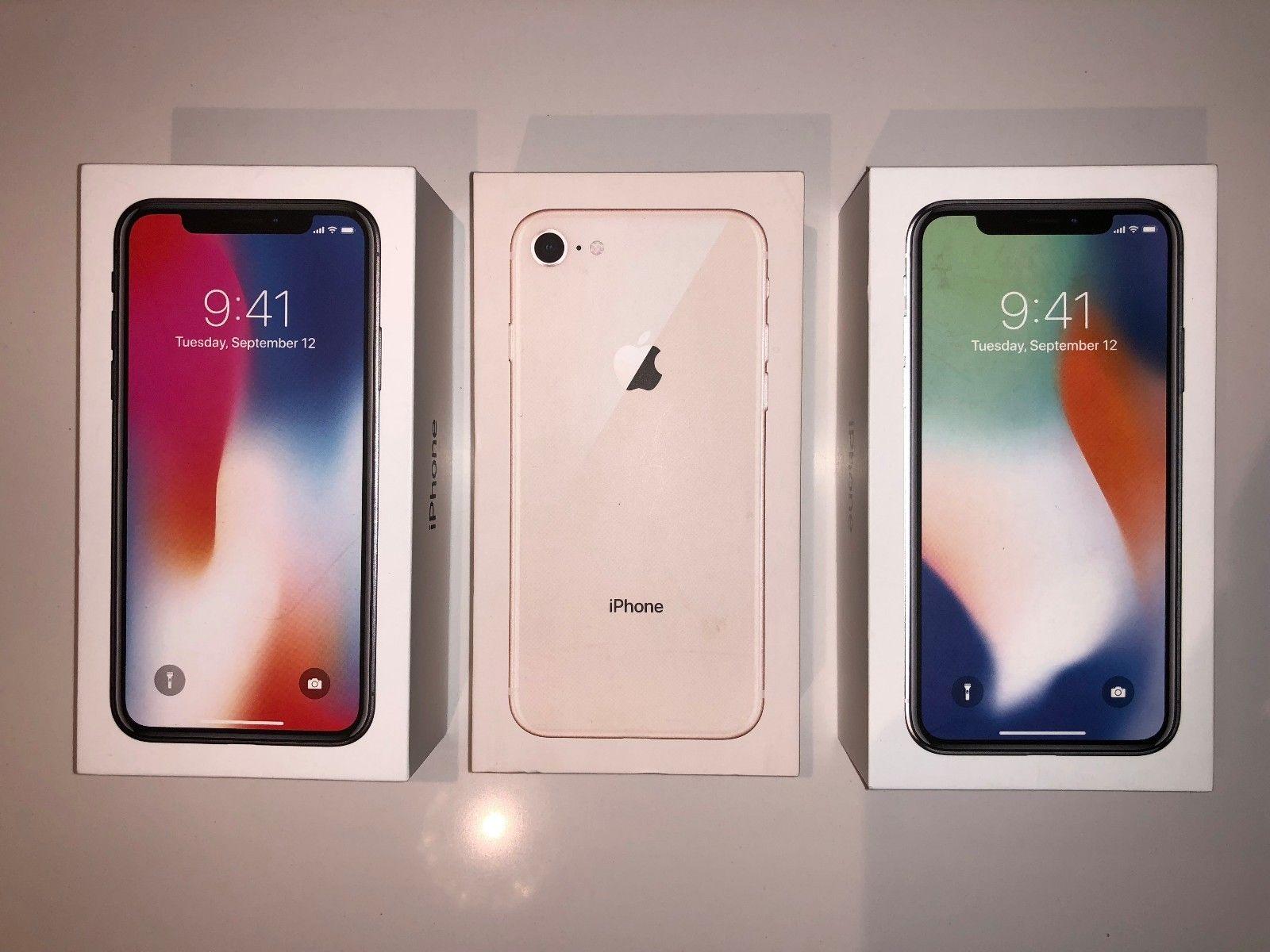 iPhone X 256GB .64GB Unlocked- USA Model Apple Warranty - BRAND NEW iPhone X 256GB .64GB Unlocked- USA Model Apple Warranty - BRAND NEW