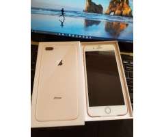 IPHONE 8 PLUS 64GB GOLD BLACK ROJO ------