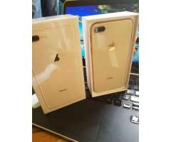 IPHONE 8 PLUS 64 GB NEGRO GOLD SILVER ROJO --///