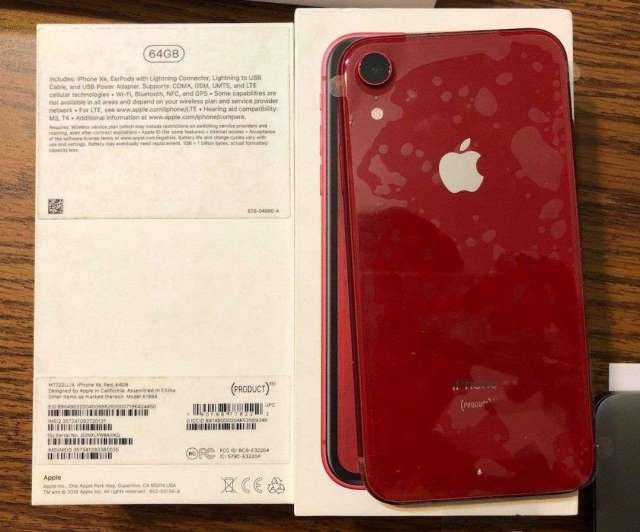 IPHONE XR 64 GB RED ROJO GOLD ////
