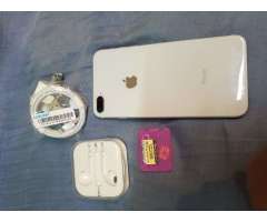 Iphone 8 plus 64GB blanco con griss