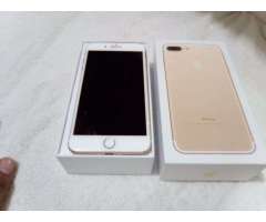 Iphone 7+ Plus/ Gold Dorado 256 GB/ Factory / Como nuevo en Caja