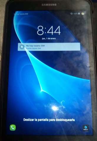 Tableta Samsung Galaxy Tab E 8.0 - sÃ³lo WiFi, chip no funciona.