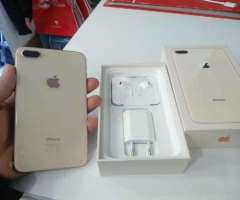 iPhone 8 plus 256 GB factory full gold