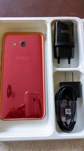 HTC U11 64GB RED SOLAR INTERNACIONAL ANDROID 9 DESBLOQUEADO