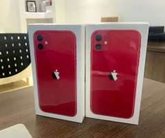 Vendo iPhone 11 64GB Red Sellados, Desbloqueados, RD$ 49,500 Negociable